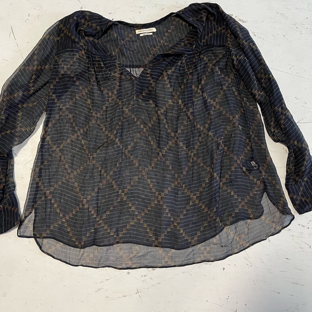 Isabel Marant Etoile 100% Silk Blouse fits XS to M